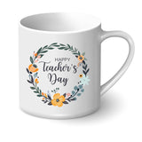 Teacher's Day 2023 - Personalised Mug (Flower Design)