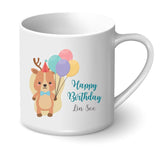 Personalised Birthday Mug - Cute Animal Series (Deer)