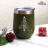 Christmas Gift - Insulated Tumbler (Tree with Word) (6-8 working days)