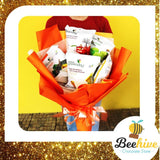 Beehive Chocolate Greenday Healthy Snacks Cheer Up Bouquet Gift Set | (West Malaysia Delivery Only)