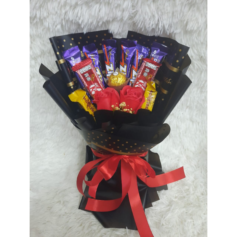 Sweet Mix Chocolates Bouquet (Klang Valley Delivery) | Giftr - Malaysia ...