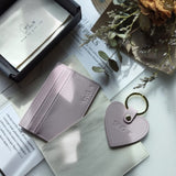 Personalised Leather Name Card Holder & Keychain (Nationwide Delivery)