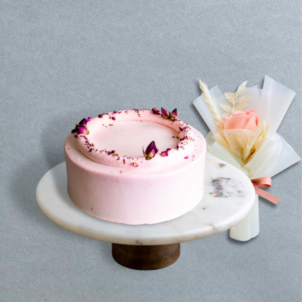 Rose Strawberry (Rose Lychee) 6 inch | Kooky Cream – Kooky Cream Bakery