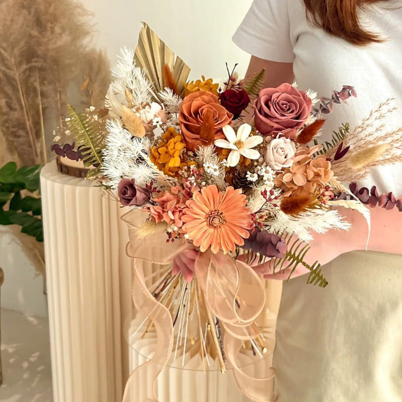 Joanna Preserved Bridal Bouquet (Klang Valley Delivery) Giftr