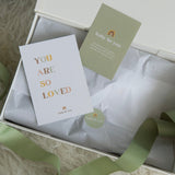 Premium Newborn Organic Personalised Rompers Gift Box for Baby Girl (West Malaysia Delivery Only)