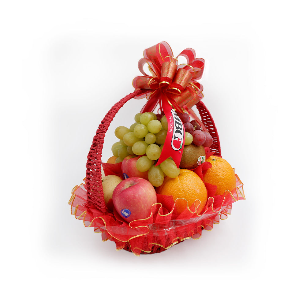 Hello Fruit Basket (7 Types of Fruits) Klang Valley Delivery Giftr
