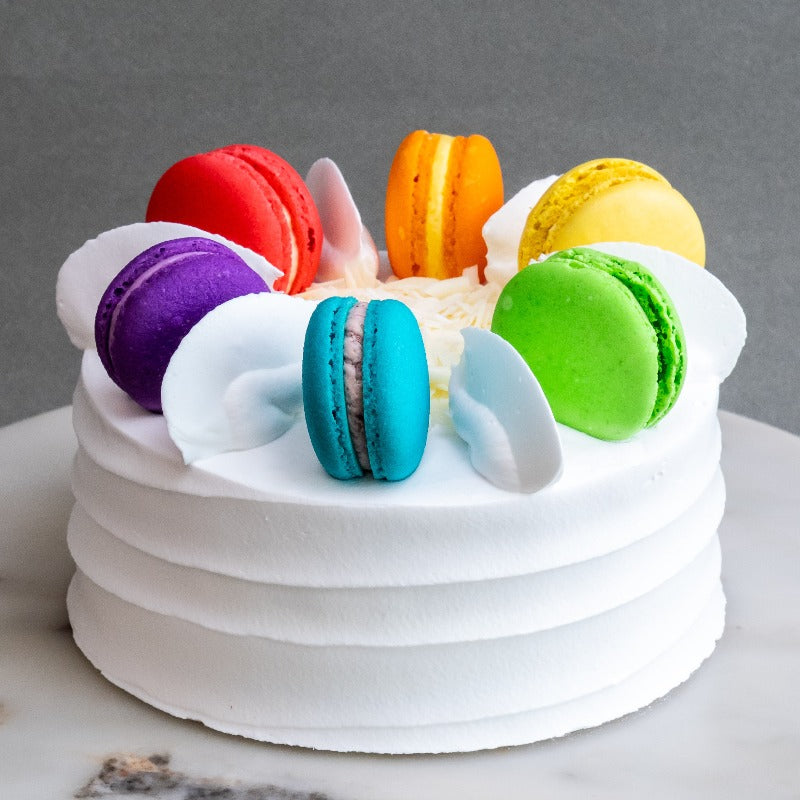 Whipping it Up - Macaron Cake | Sugar and Crumbs