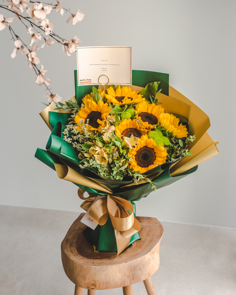 Helios Premium Sunflower Bouquet Klang Valley Delivery Giftr