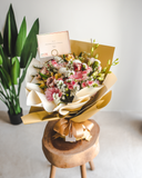 Charlotte - Gerbera & Rose Flower Bouquet | Klang Valley Delivery