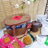 Mid-Autumn Round Moon Stay Safe Basket | 月圆顺心 Mooncake Festival 2023 (Klang Valley Delivery)