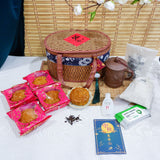 Mid-Autumn Round Moon Stay Safe Basket | 月圆顺心 Mooncake Festival 2023 (Klang Valley Delivery)