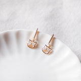 Purrfect Whisker Cat Handmade Gold Earring (Nationwide Delivery)