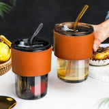 Personalised Eco-friendly Glass Cup, Lindt Chocolates, Pure Honey & ZUS Premium Instant Coffee Premix Gift Box Set (Nationwide Delivery)