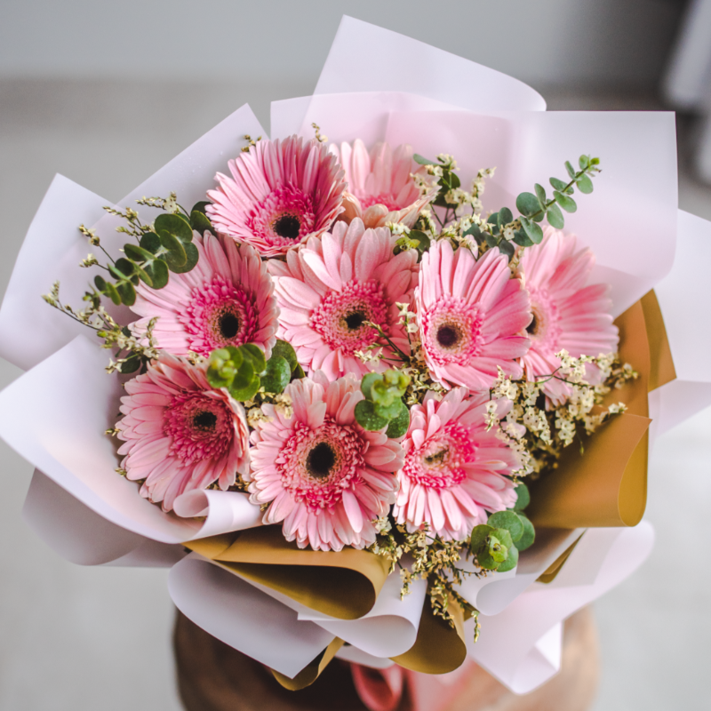 Belle Gerbera Daisy Flower Bouquet (Klang Valley Delivery) Giftr