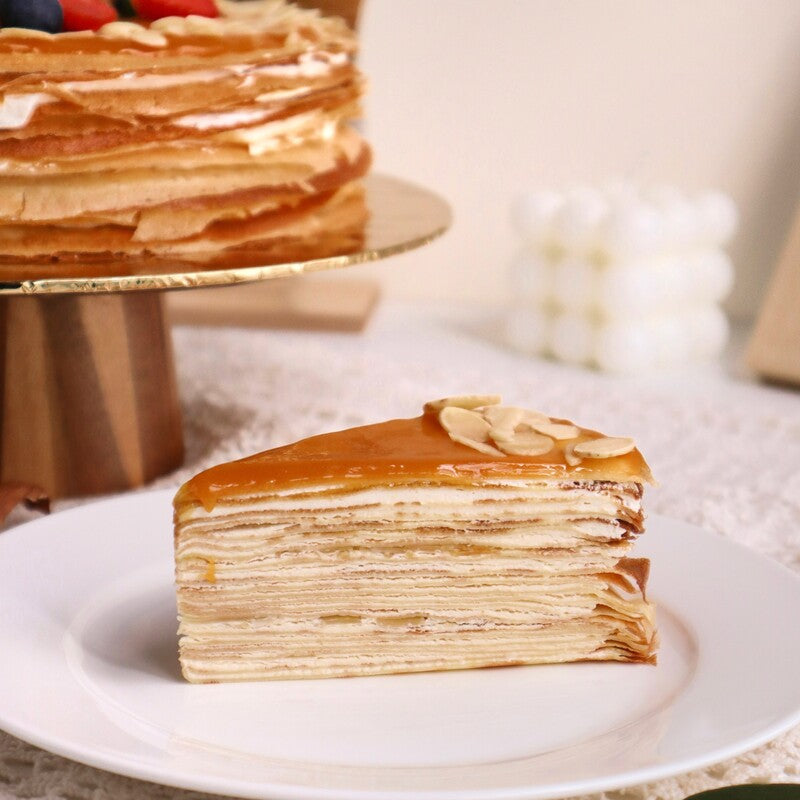 Salted Caramel Mille Crepe Cake (Klang Valley Delivery) Giftr
