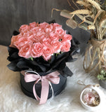 Signature Box with Pink Roses