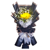 Single Daisy Bouquet [Small Size Bouquet] | (Klang Valley Delivery Only)