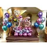 25 Birthday Queen Standing Balloon Centerpiece