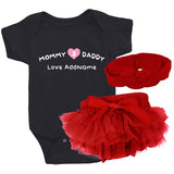TeezBee Mommy & Daddy Love Baby Girl Gift Sets