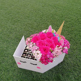Unicorn Bloom Surprise Box (Flowers & Chocolates)
