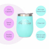 Initial Name' Insulated Tumbler (12oz) (6-8 working days)