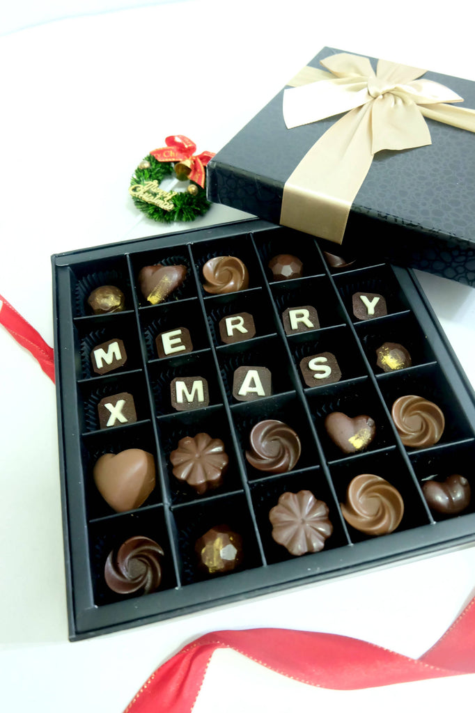 Christmas 2018 Elegant Chocolate Praline Gift (25pcs)