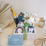 Ikhlas Delights Wooden Gift Box with Photo Gift Card 'Hari Raya 2024'