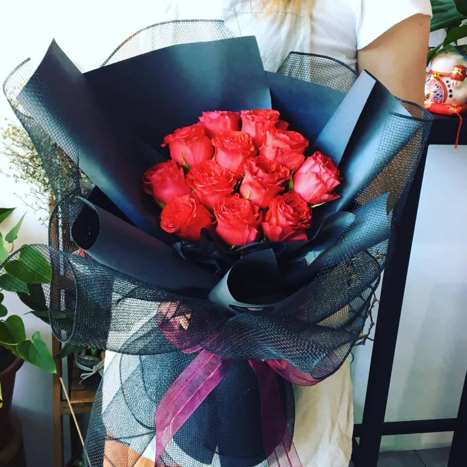 Red Rose Bouquet (Kota Kinabalu Delivery Only)