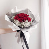 Sweet Chanele Imported Red Rose Flower Bouquet