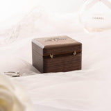 Personalized Luxury Wooden Ring Box (4-6 working days)