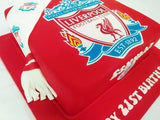 Football Club Cake In Red