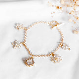 Lucky Clover Charms Handmade Bracelet (Nationwide Delivery)