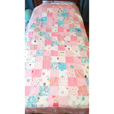 Mother's Day 2022 - Personalised Single Size Patchwork Blanket - (Nationwide Delivery)