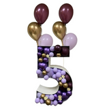 Number Balloon Mosaic