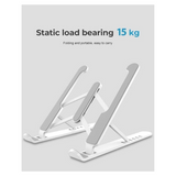 Height Adjustable Laptop Stand (White) (Nationwide Delivery)