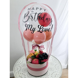Berry Love You Fruits & Artificial Flower Hot Air Balloon