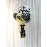 24" Customized Bubble Balloon (Black Gold Series)