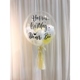 24" Customized Bubble Balloon (Yellow White Series)