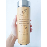 Personalized Wooden Thermos Flask (Nationwide Delivery)