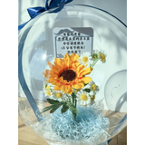 Sunny Dad Artificial Flower Box
