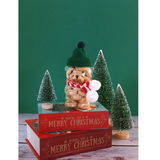 Set Of 2 Christmas Teddy Bear Butter Cookie Jar - Klang Valley Delivery
