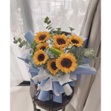 Sunny Graduation Flower Bouquet (Klang Valley Delivery)