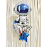 Outer Space Theme Foil Balloon Bunch (Klang Valley Delivery Only)