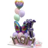 Happy Mother's Day Standee Butterfly with Flower Twisted