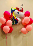 Unicorn Foil Balloon Set