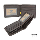 Leather Bifold Wallet With Mid Flip (Nationwide Delivery)