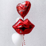 18-inch Big Kiss Balloon Bouquet