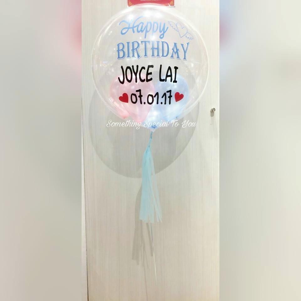 "Happy Birthday" Bubble Balloon