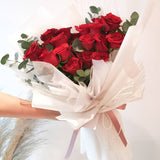(Valentine's Day 2021) 21 stalks Red roses