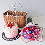Flower Bunch C + Cake + Basket